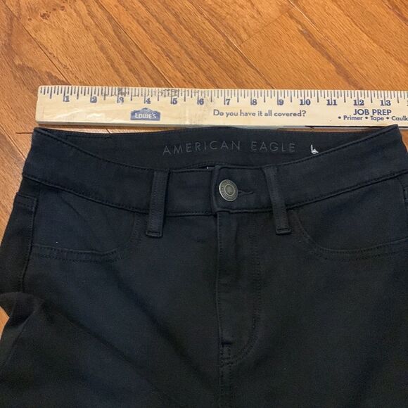 American Eagle Size 2 Long Hi-Rise Super stretch Jeggings - Picture 4 of 8